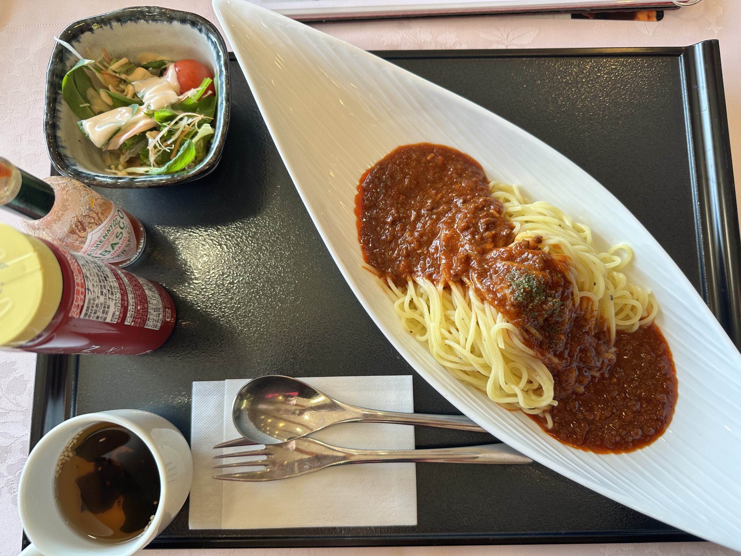 昼食(ナポリタン)