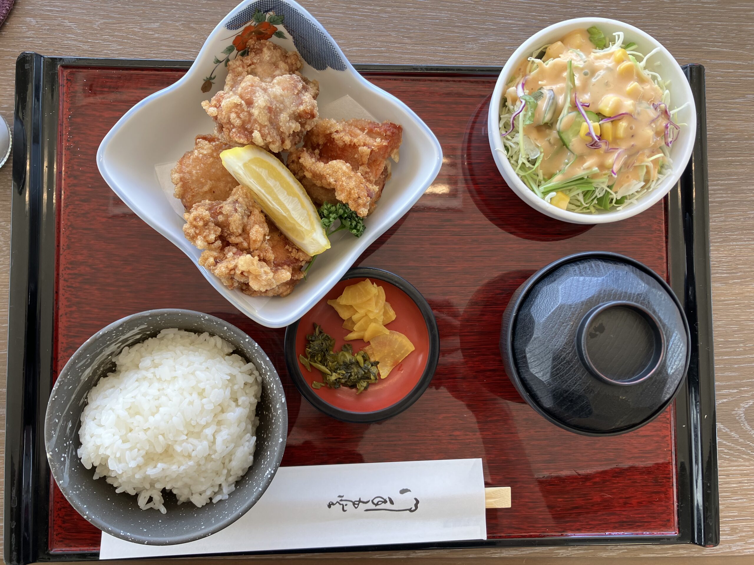 唐揚げ定食