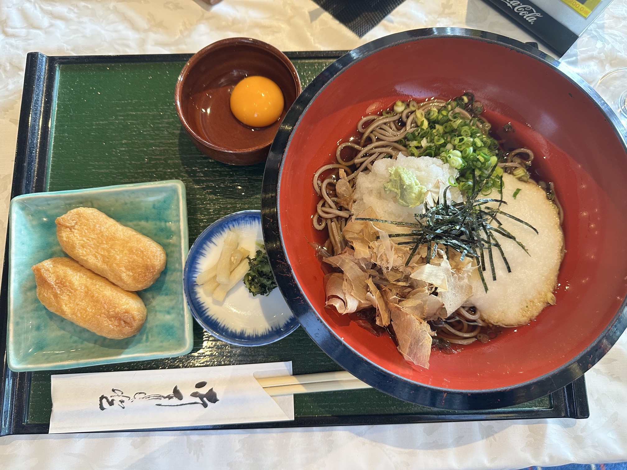そば・いなりセット